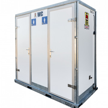 Duo toiletcontainer