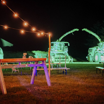 Hoge statafel met uniek tafelblad