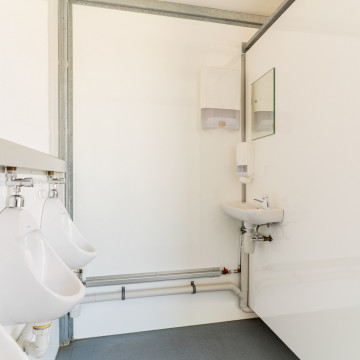 Toiletcontainer 1 ingang standaard 