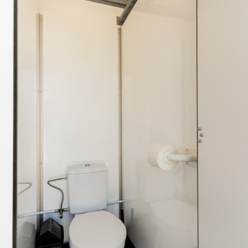 Toiletcontainer 1 ingang standaard